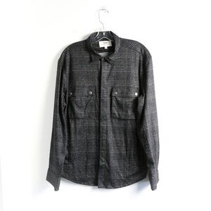 NWOT W.R.K Nordstrom men’s plaid check shirt XXL stretch comfortable casual